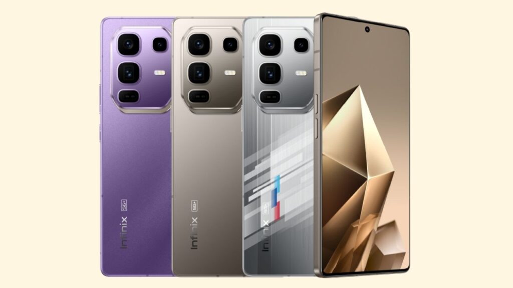 Infinix New 5G Phone: 7500mAh Battery, 140W Fast Charger & 300MP Camera at ₹8,499