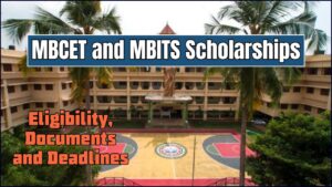 MBCET and MBITS Scholarships